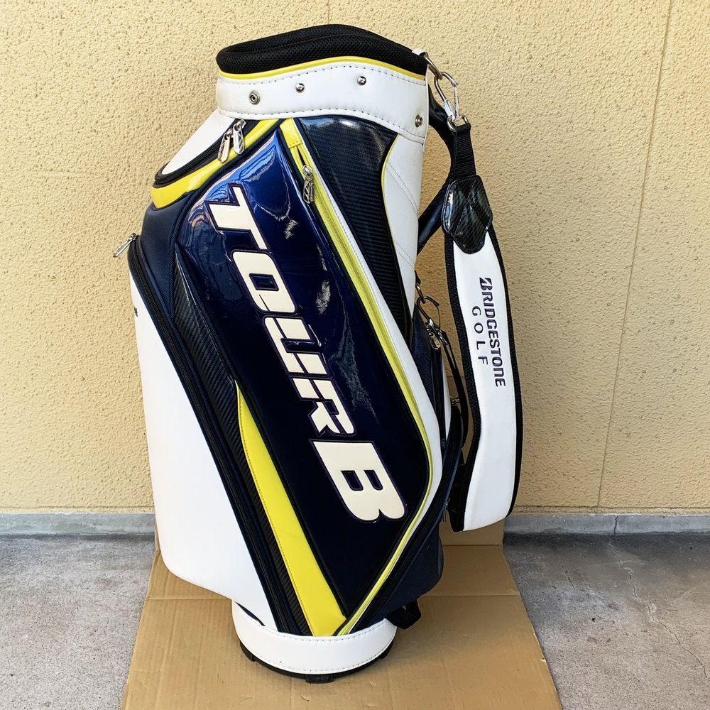 軽量型 ブリヂストン ゴルフ TOURB キャディーバッグ ゴルフバッグ