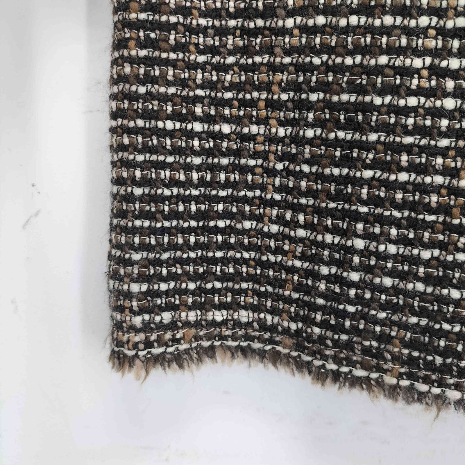 エスマックスマーラ S Max Mara ウール ツイード ノースリーブ