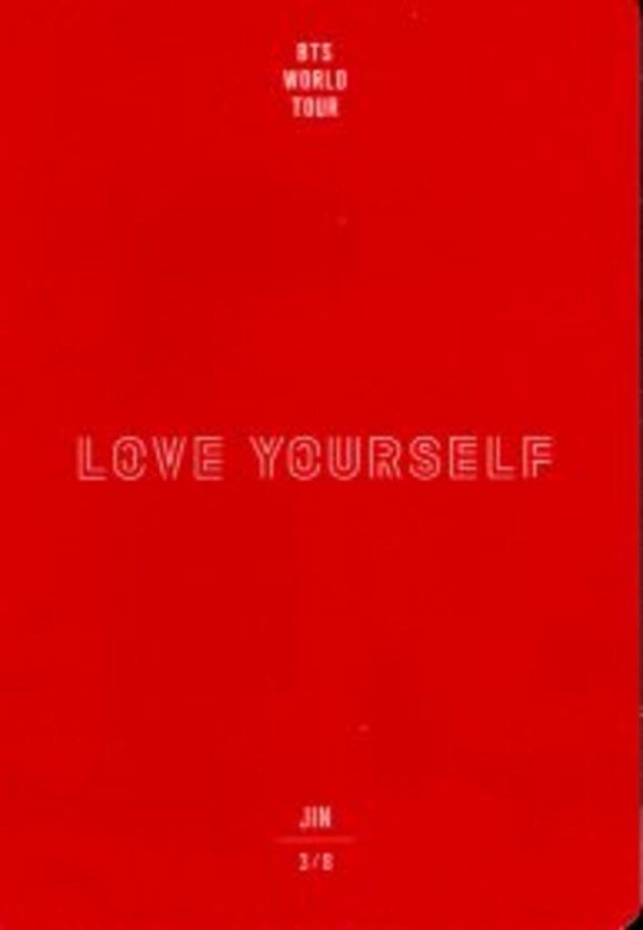 BTS LOVE YOURSELF JAPAN EDITION JIN ミニフォトカード 3/8 - メルカリ