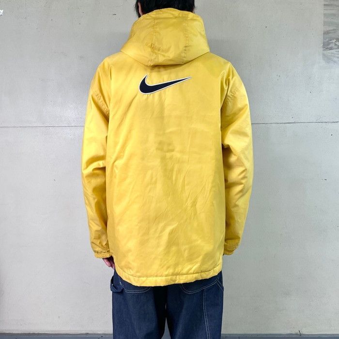 90s ナイキ NIKE 刺繍 ナイロンジャケット ベージュ XL 古着 中古・古着通販】NIKE (ナイキ) ジャケット ベージュ サイズ:XL