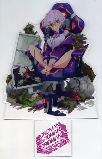 中古】アクリルスタンド・アクリルパネル 新条アカネ ゲーミングチェア