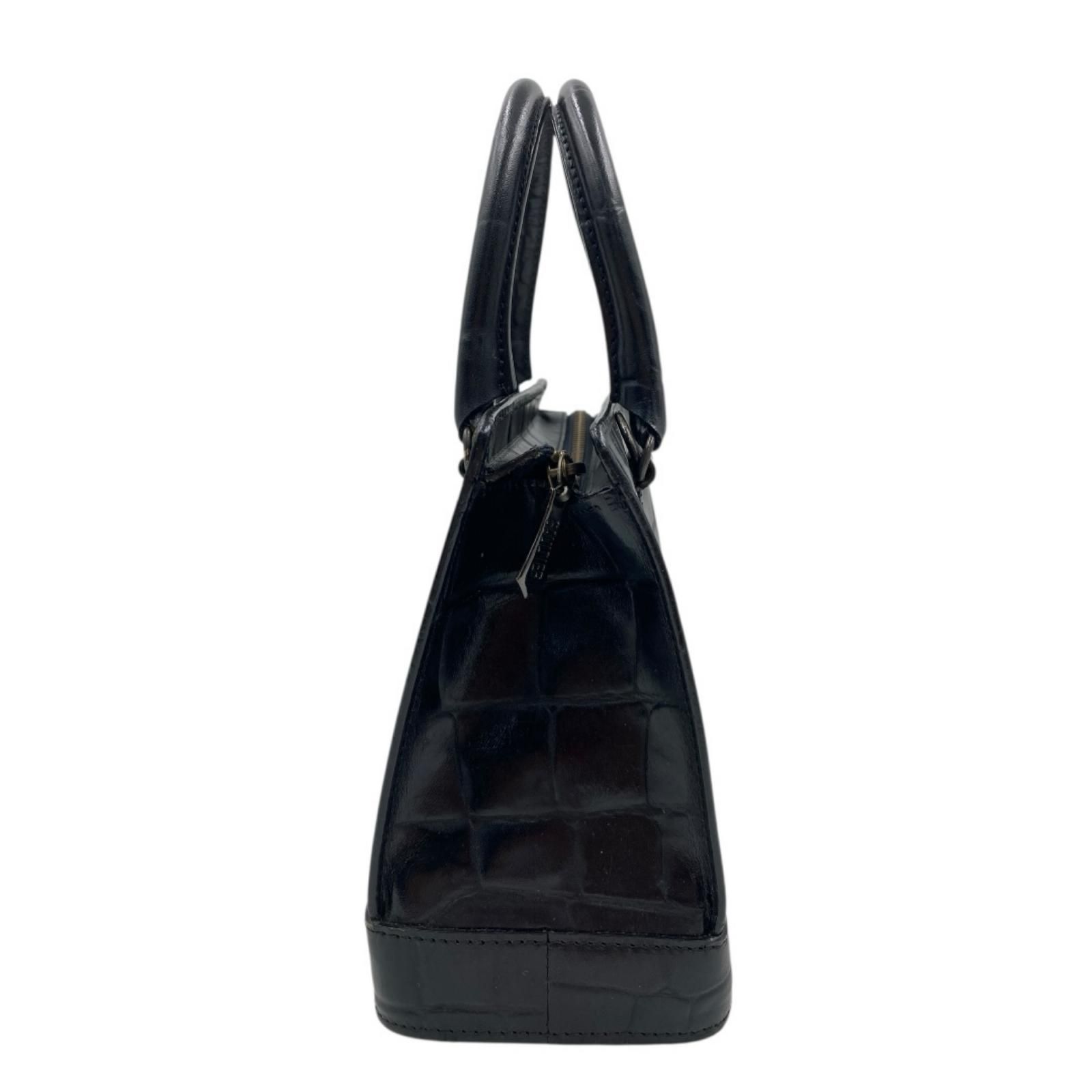 JEAN PAUL GAULTIER ジャンポールゴルチエ ハンドバッグ クロコ レザー