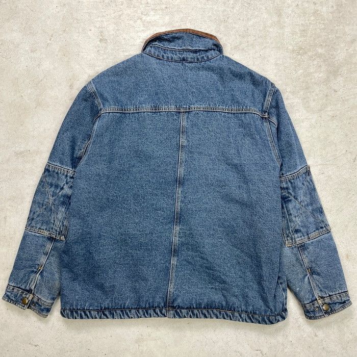 00年代 Wrangler ラングラー コーデュロイ襟 デニムボアジャケット