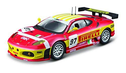  【中古】ブラゴ 1/43ダイキャスト フェラーリ F430 GT No97 M.マルセリ/P.ルベルティ/F.バビーニ LM 2008 カプセルプラレール