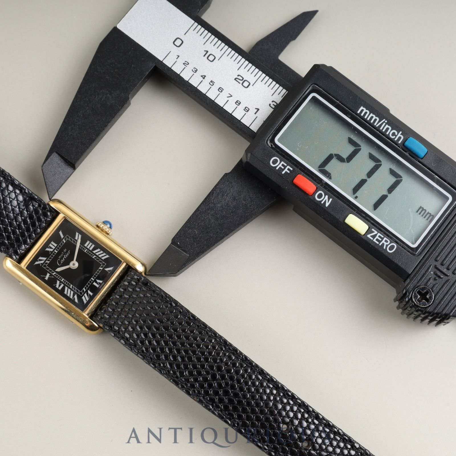 カルティエ マストタンク SM 手巻き Cal.78-1 SV925 純正革ベルト 純正