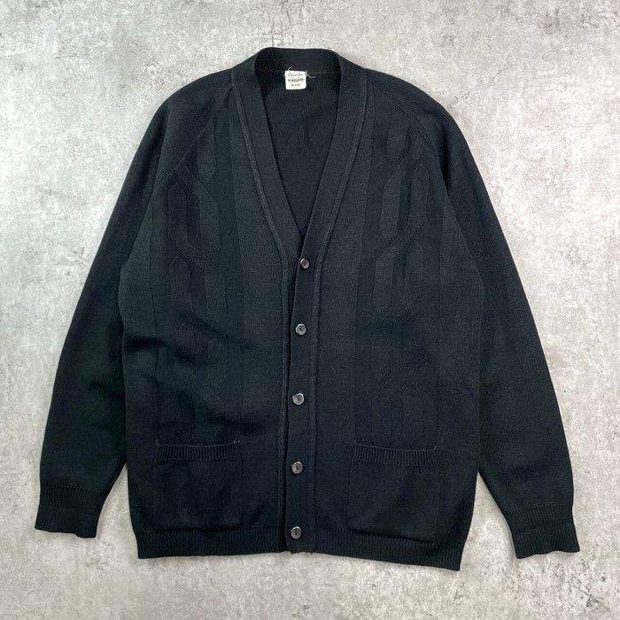 スペイン製 ユーロ ヴィンテージ ニットカーディガン メンズL相当