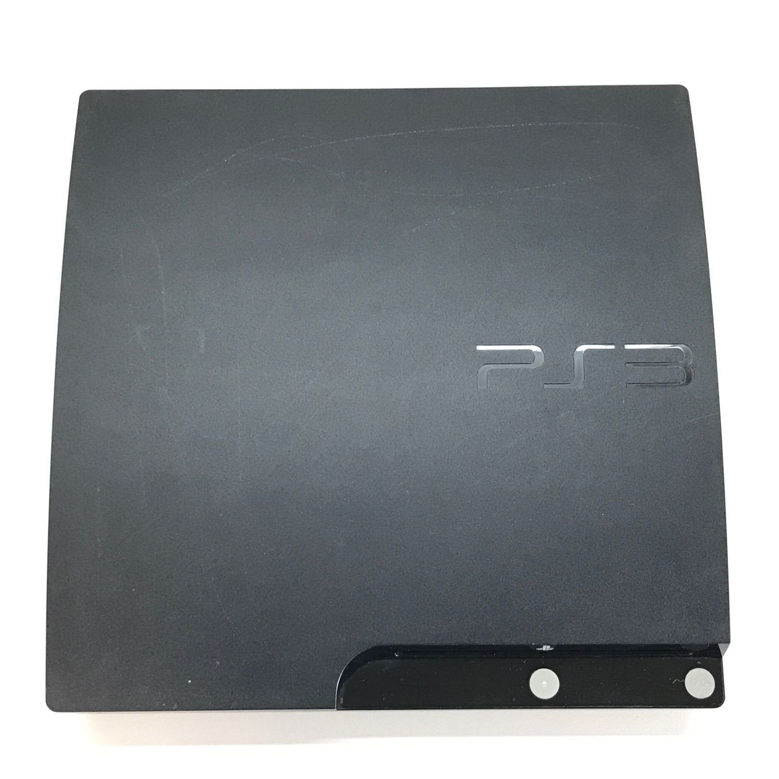 ○SONY ゲーム機本体 PlayStation 3 (120GB) チャコール・ブラック (CECH-2000A) 本体のみ HDDなし 起動不可 ジャンク品