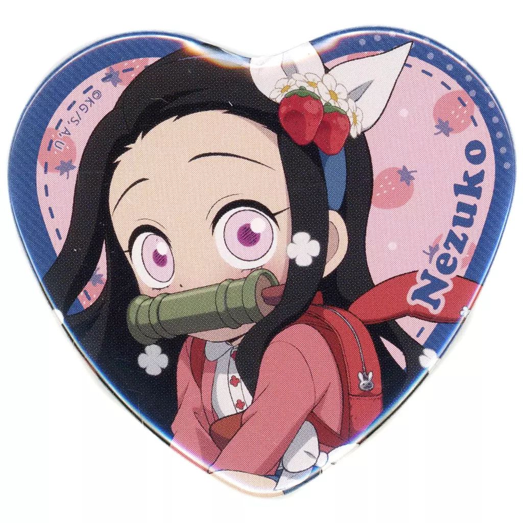 中古】バッジ・ピンズ 竈門禰豆子 「鬼滅の刃 Strawberry Festival2025