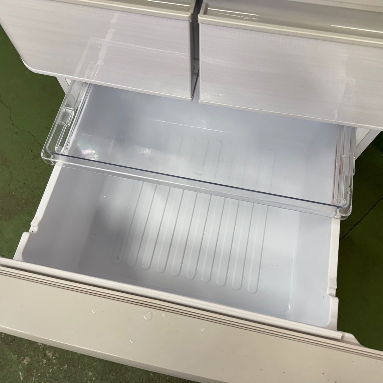 271 送料設置無料 SHARP自動製氷機能付き大型冷蔵庫 412L 洗濯機 400L