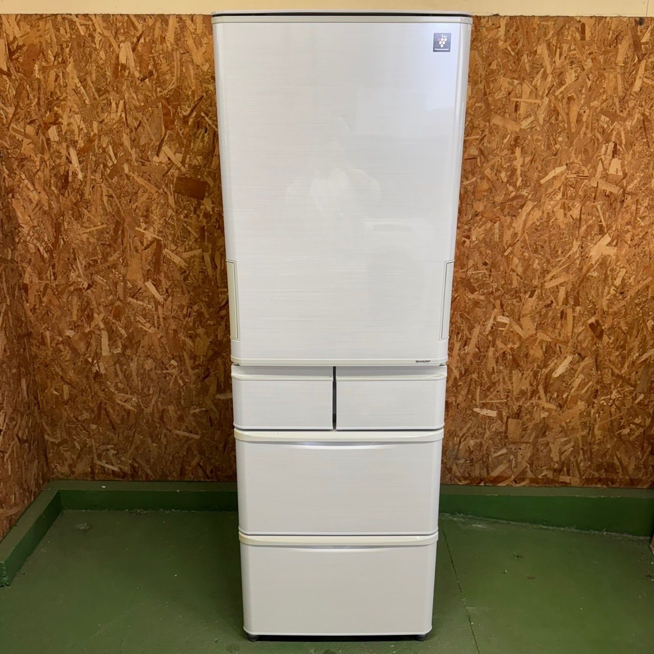 271 送料設置無料 SHARP自動製氷機能付き大型冷蔵庫 412L 洗濯機 400L