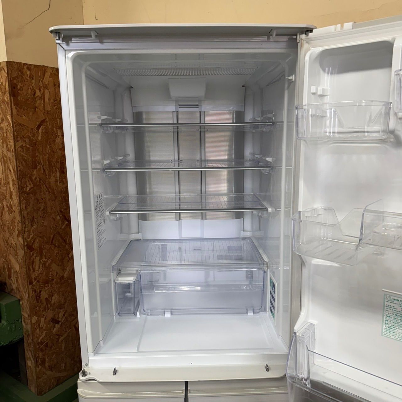 271 送料設置無料 SHARP自動製氷機能付き大型冷蔵庫 412L 洗濯機 400L