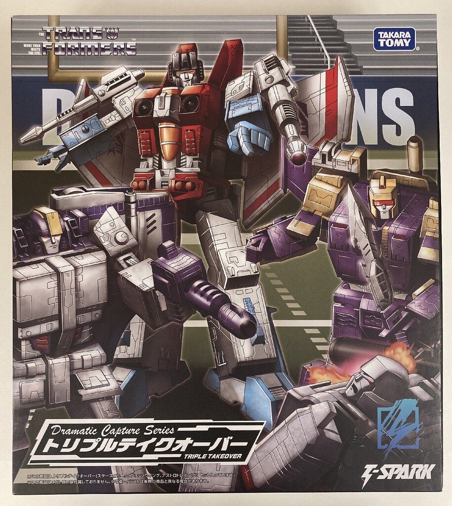 ★☆タカラトミートリプルテイクオーバーDramaticCaptureSeries Dramatic Capture Series トリプルテイクオーバー｜トランスフォーマー