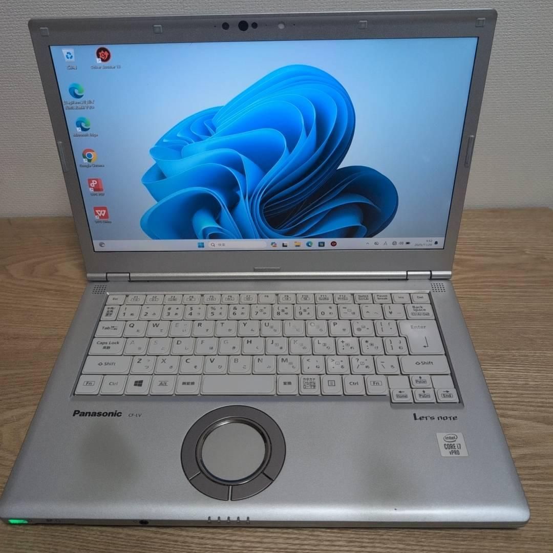 即戦力♬ レッツノート 10世代 i7 メモリ16G SSD512GB WPS オフィス