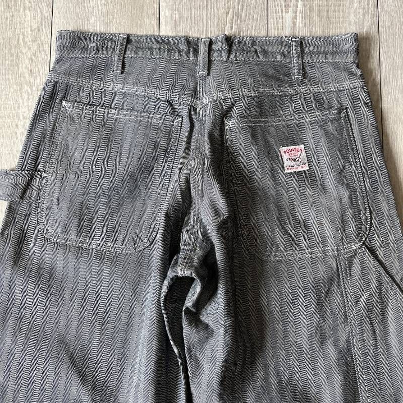 Pointer Herringbone Painter Pants USA W32 L30 Actual W32.3 L30.3