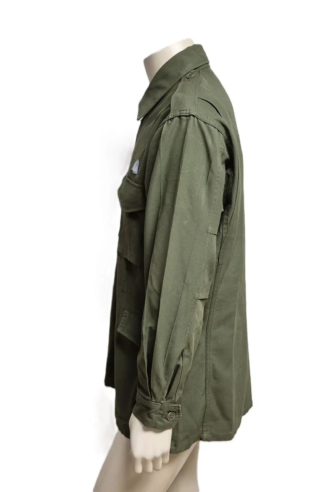 ミリタリー 旧モデル 無地 野戦 トップス ジャケット L