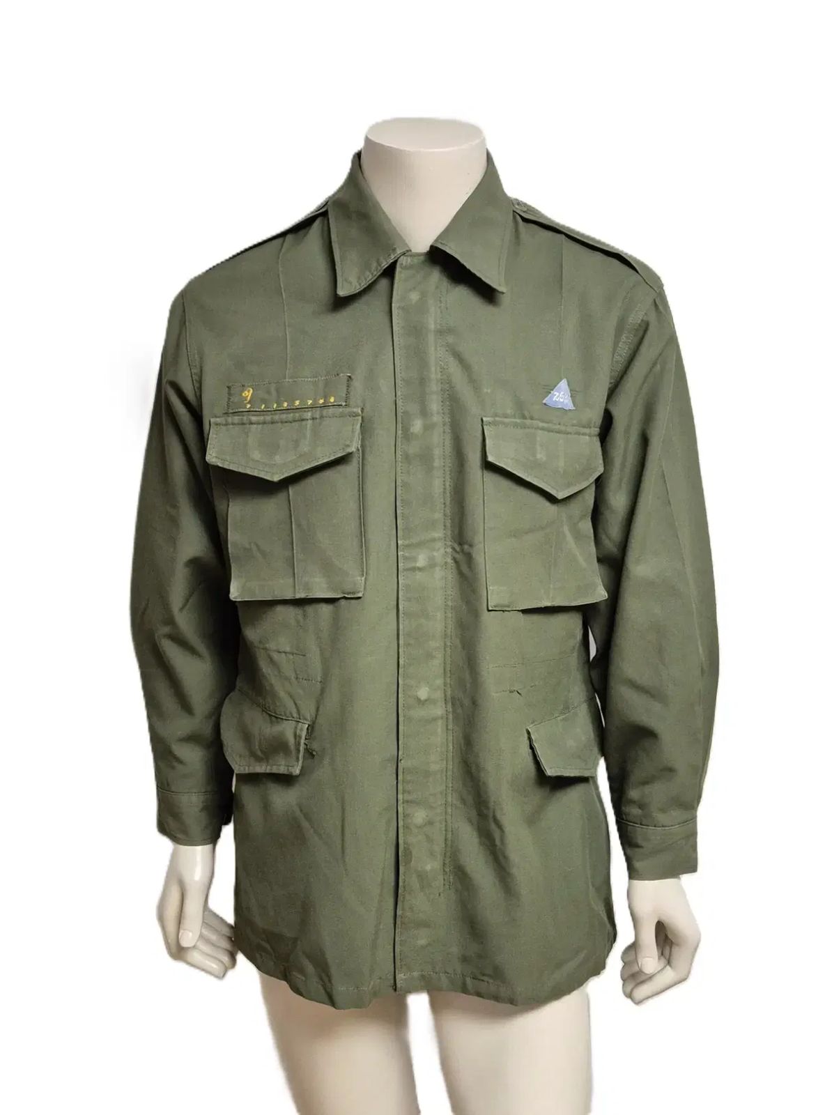 ミリタリー 旧モデル 無地 野戦 トップス ジャケット L