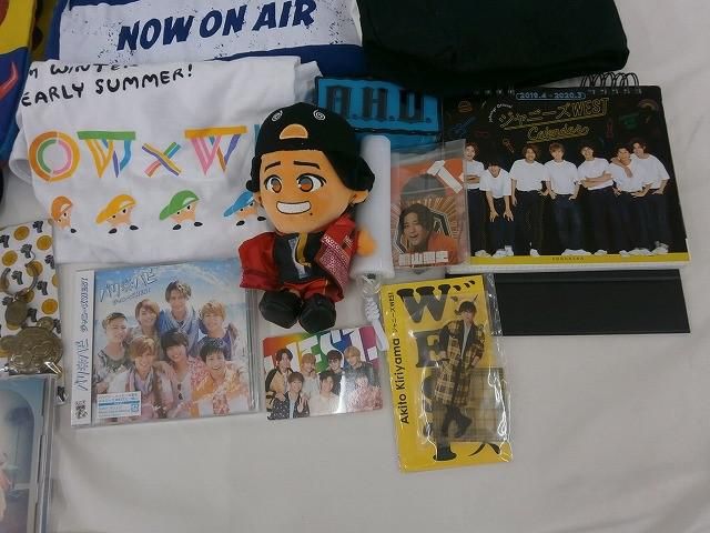 中古品 WEST. 桐山照史 ツアーグッズ 他 ショッピングバッグ ペン