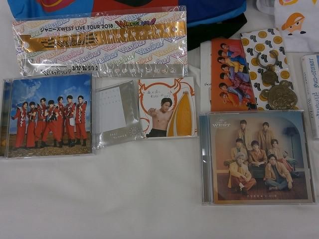 中古品 WEST. 桐山照史 ツアーグッズ 他 ショッピングバッグ ペン