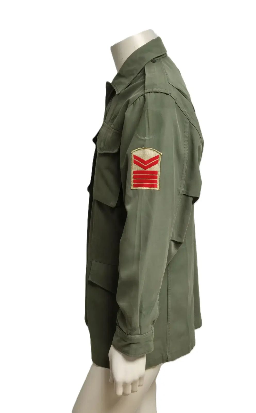 ミリタリー 旧モデル 中佐 民柄 野戦トップス 軍服 トップス ジャケット L