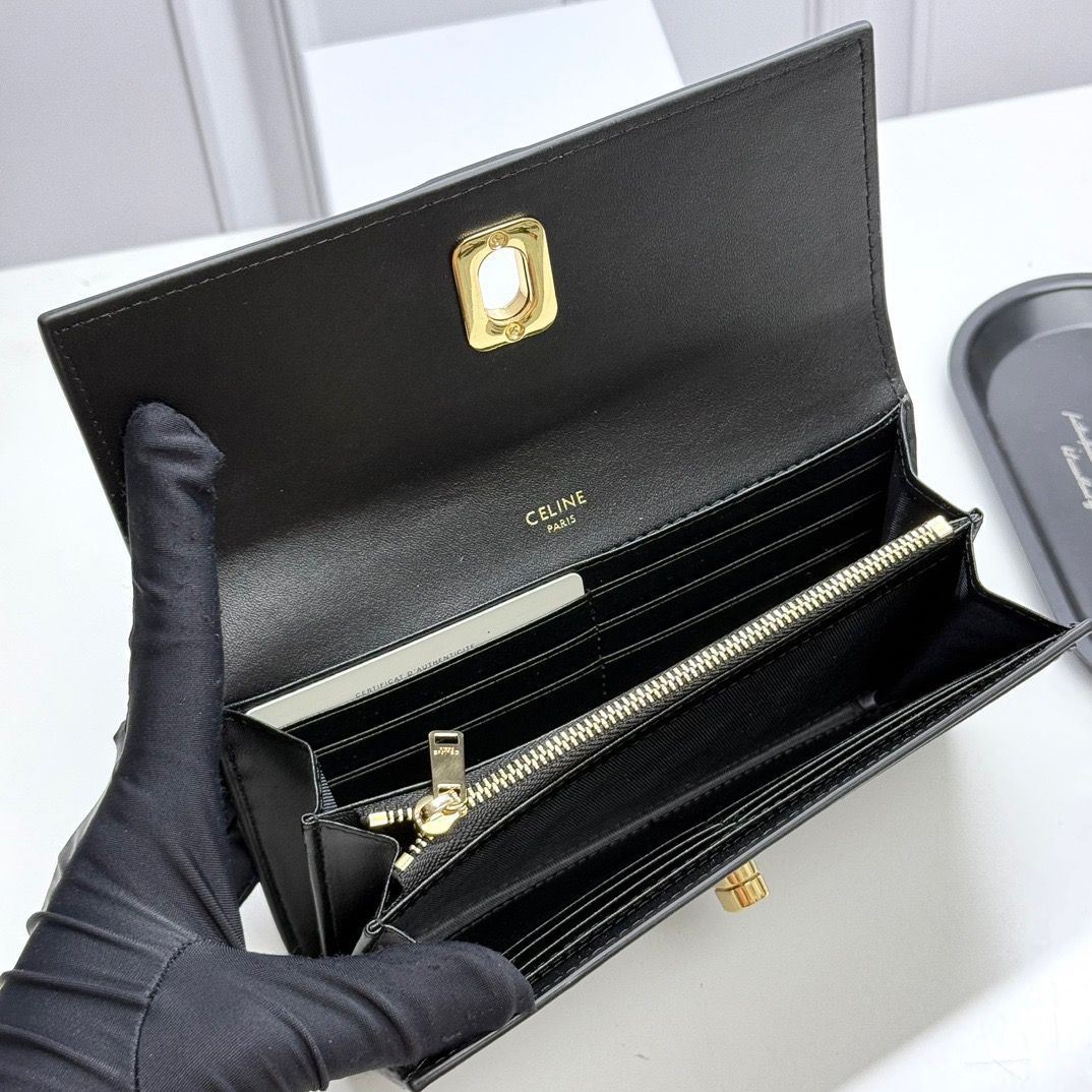 CELINE （セリーヌ） ラージウォレット 16 セーズ 財布 長財布 - メルカリ