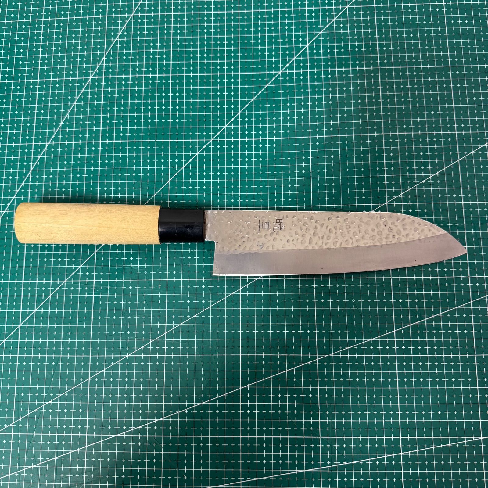 中古良品】暁里 古流和包丁 2点セット☆三徳170mm 柳刃205mm☆刃こぼれ