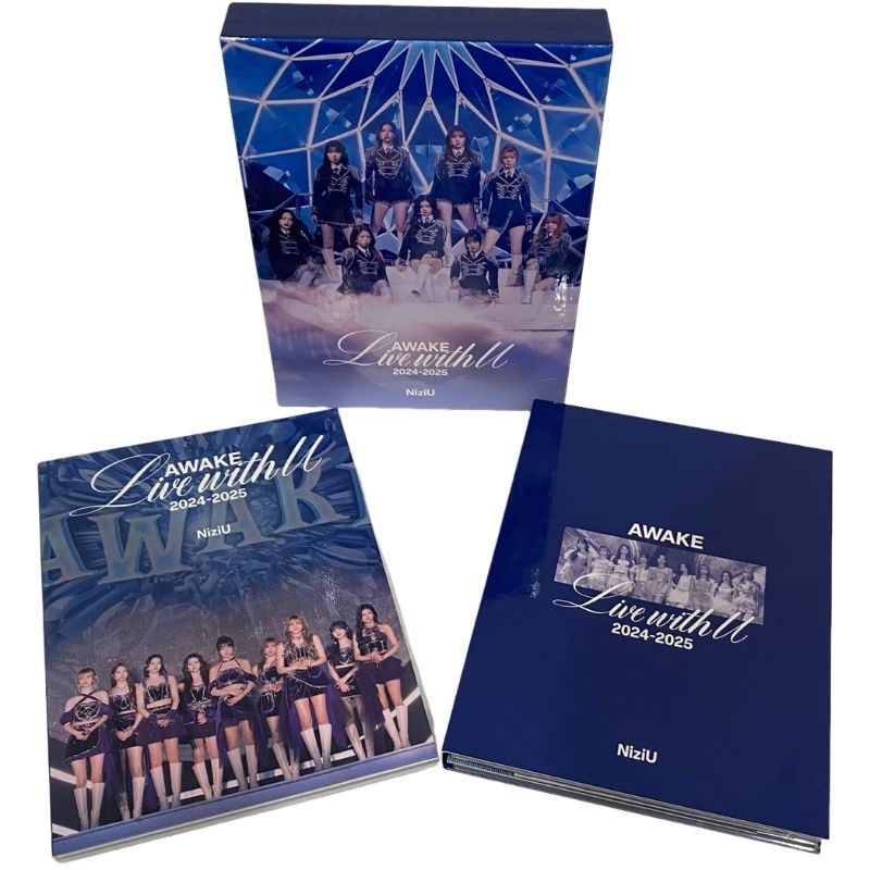 NiziU Live With U 2024-2025 AWAKE 完全生産限定盤 ブルーレイ【中古