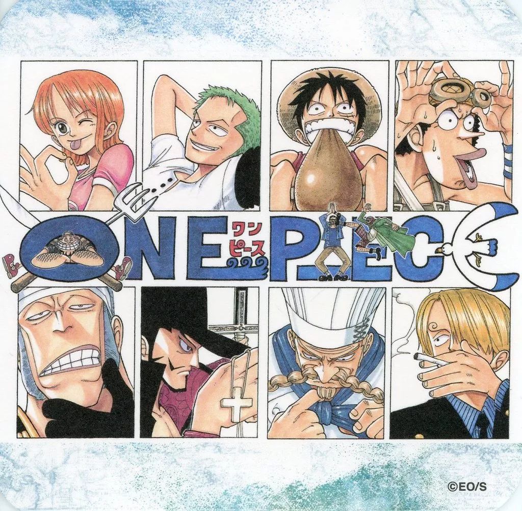 中古】コースター(キャラクター) バラティエ編 「ワンピース アート