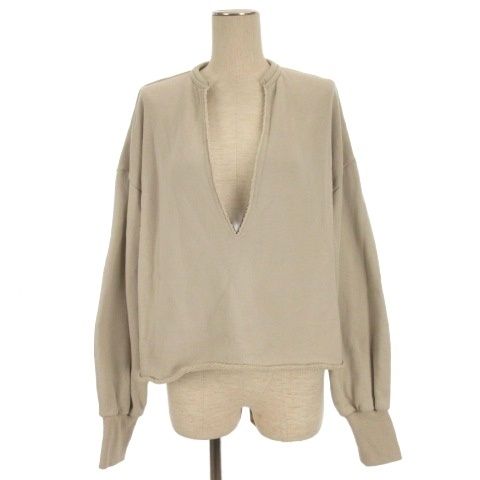 ウィムガゼット Whim Gazette スウェット Vネック プルオーバー