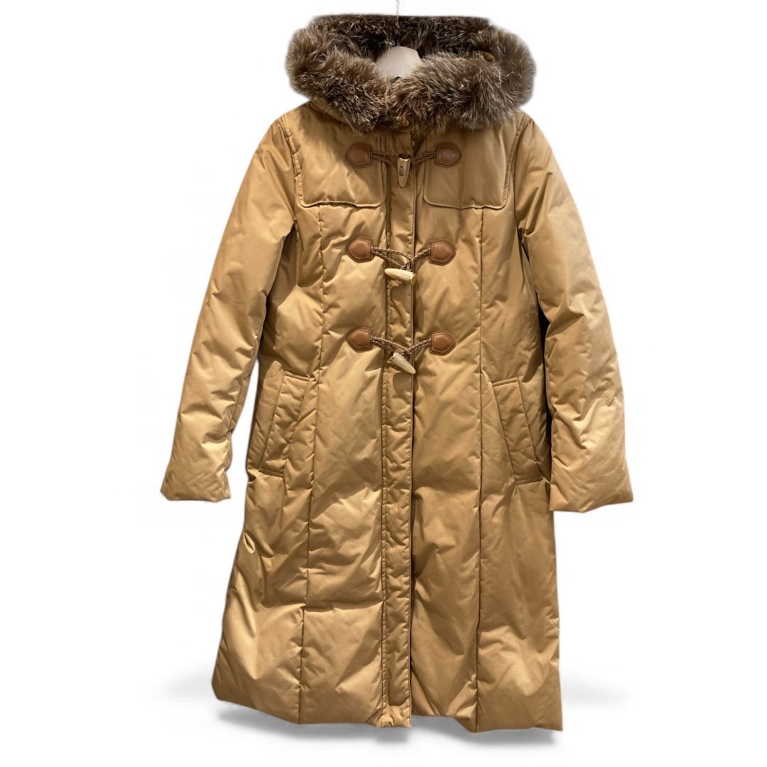 SCAPA スキャパ ダウンロングコート 2124213 ダウン90% フォックス