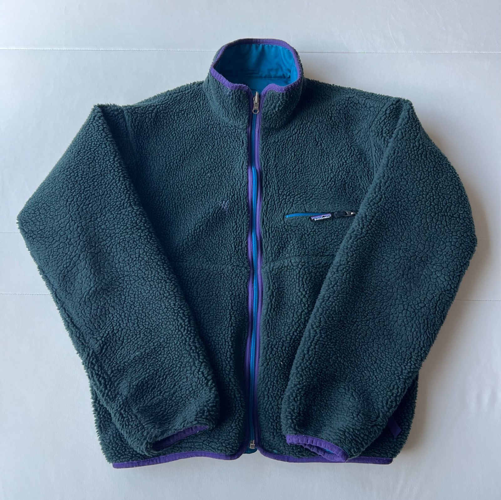 パタゴニア グリセード サンダー スイカ柄 リバーシブル アメリカ製 Lサイズ patagonia(パタゴニア) / 90s/スイカ柄/サンダー柄/VINTAGE/グリセード