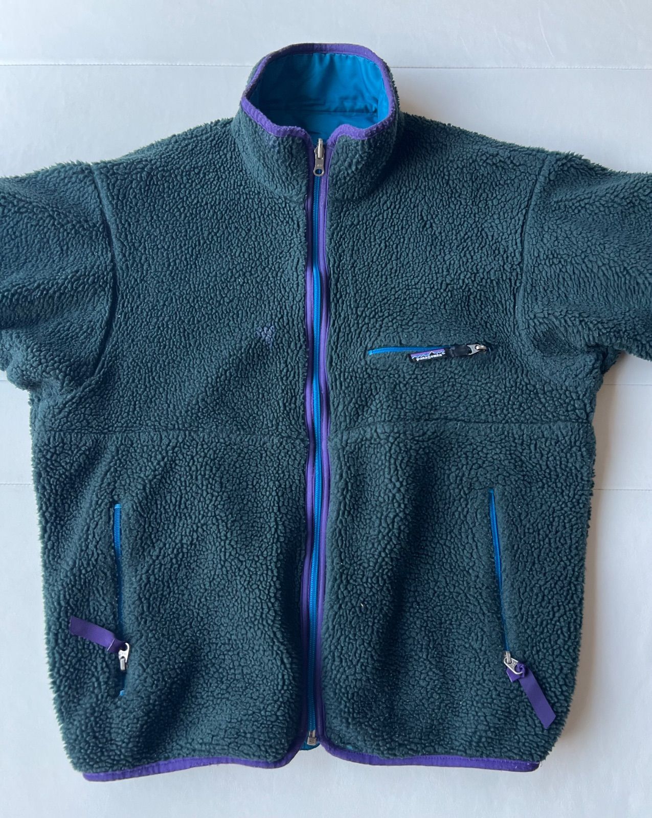 フルジップ/ 希少】93年製 Patagonia パタゴニア グリセード サンダー