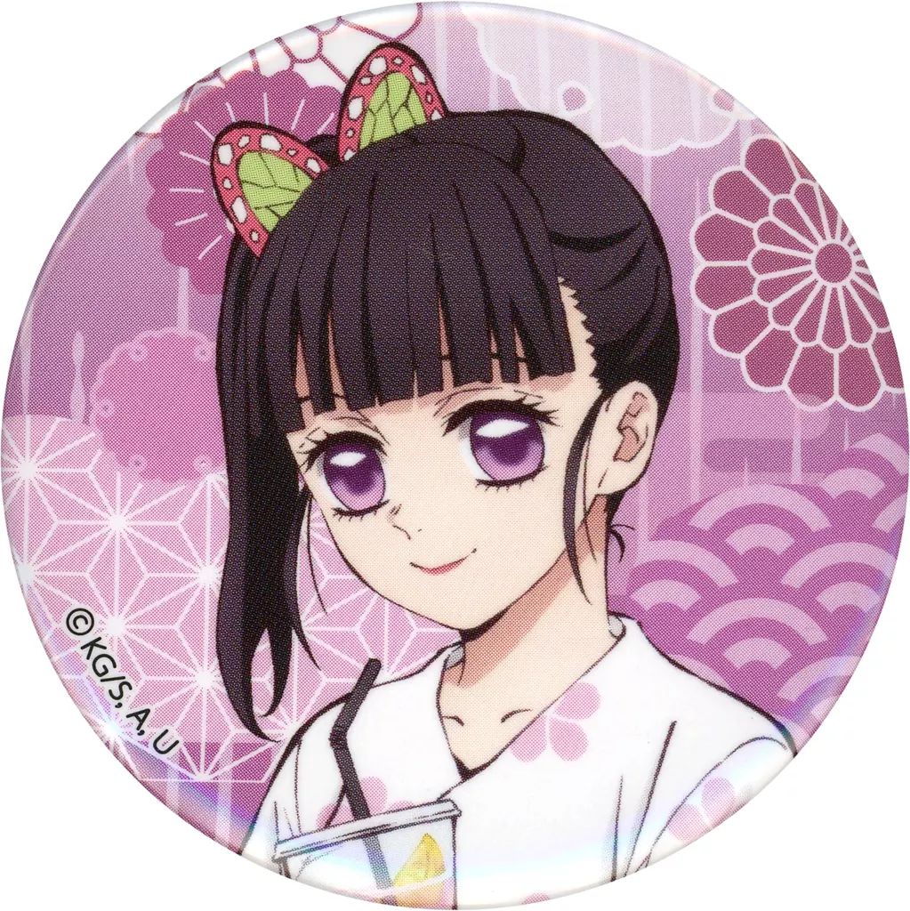 中古】バッジ・ビンズ 栗花落カナヲ 「鬼滅の刃×極楽湯・RAKU SPA 第三