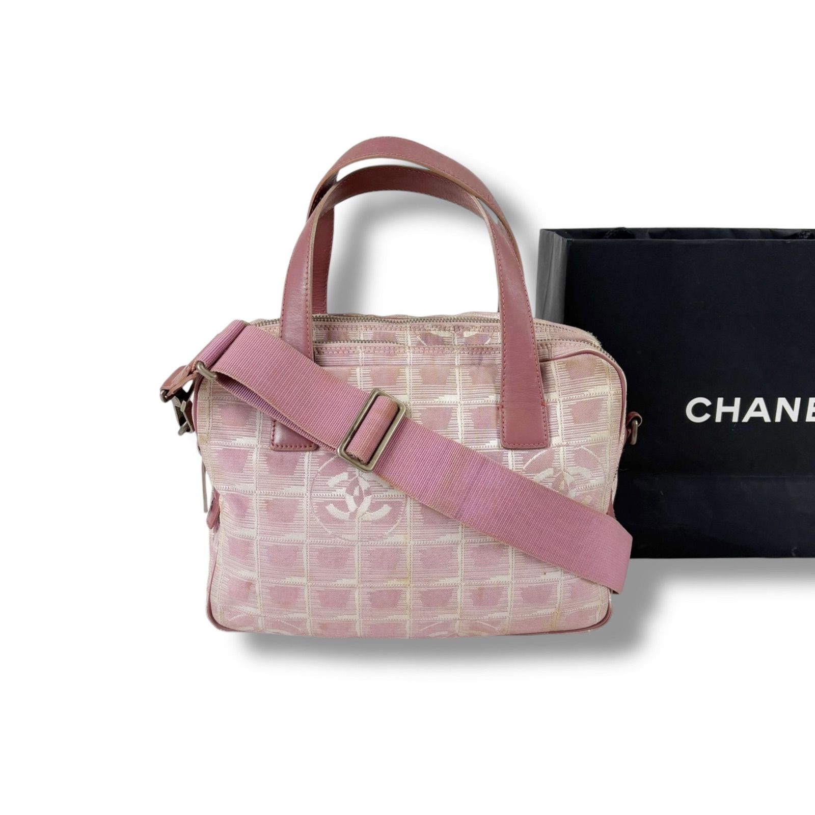 シャネル CHANEL ニュートラベルライン ショルダーバッグ ハンドバッグ