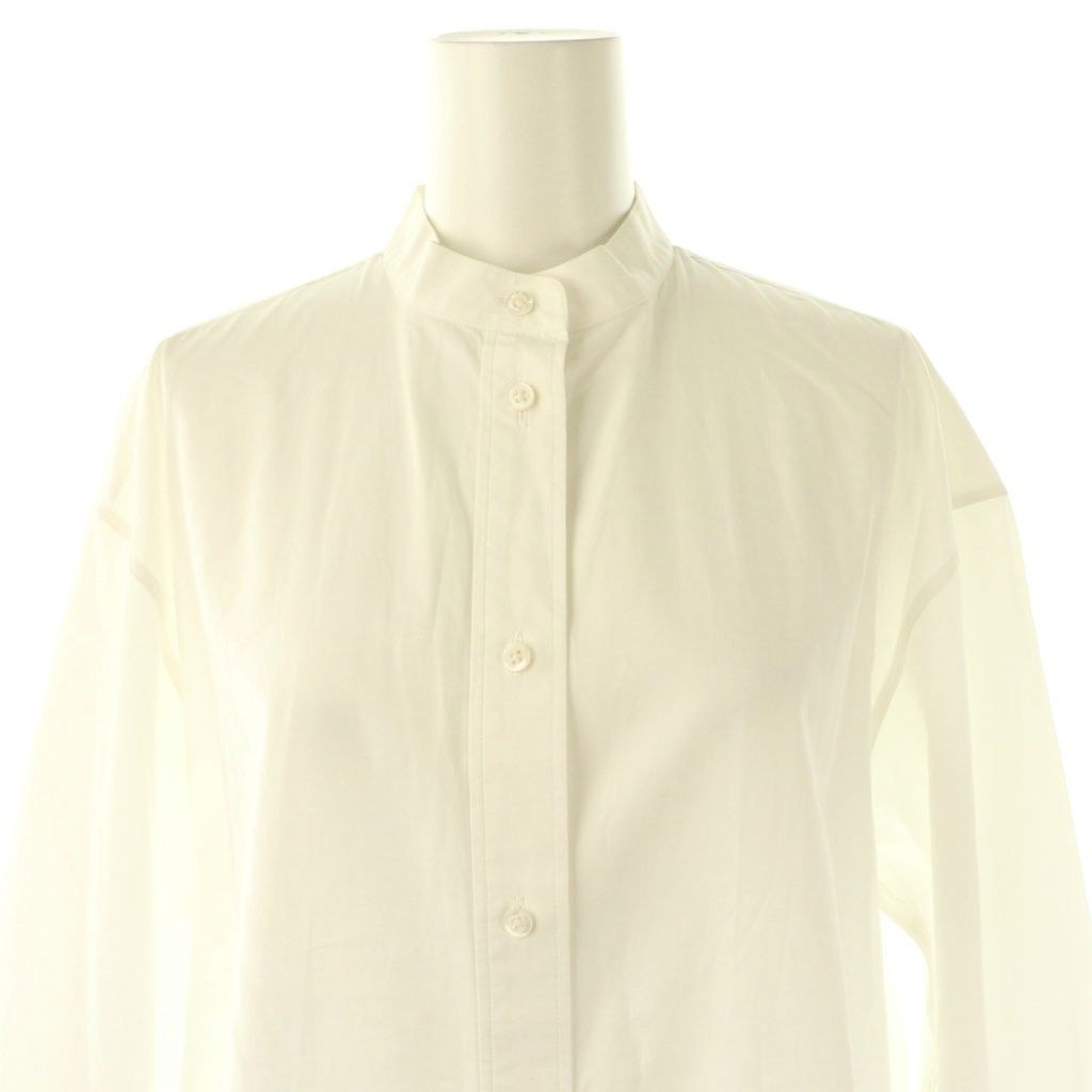 ジルサンダー JIL SANDER wednesday シャツ バンドカラー 長袖 34