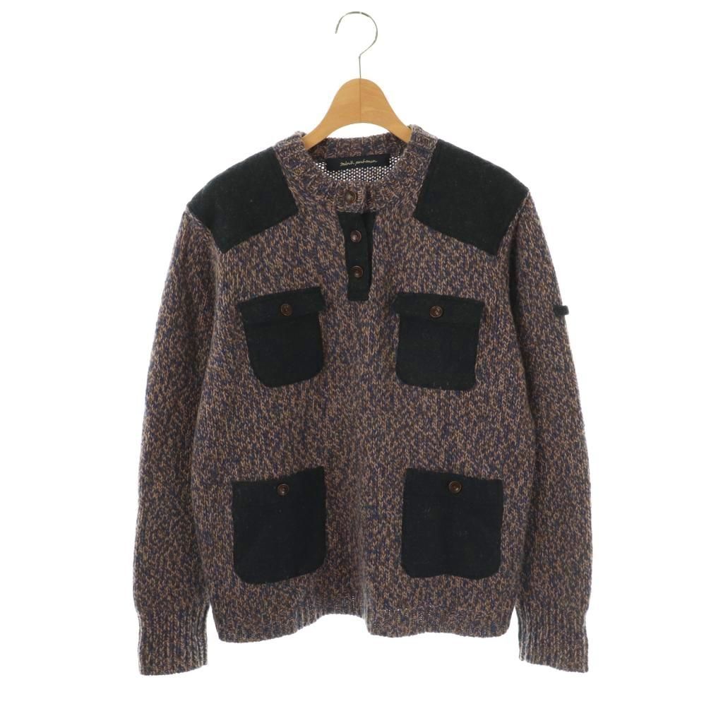 ミナペルホネン mina perhonen mike ニット セーター ヘンリーネック