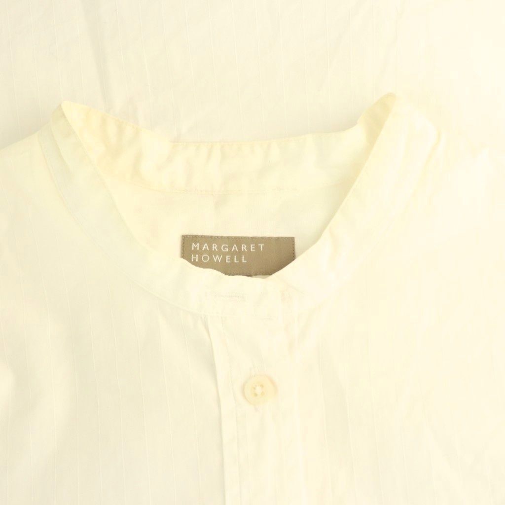 マーガレットハウエル MARGARET HOWELL コットンストライプバンド