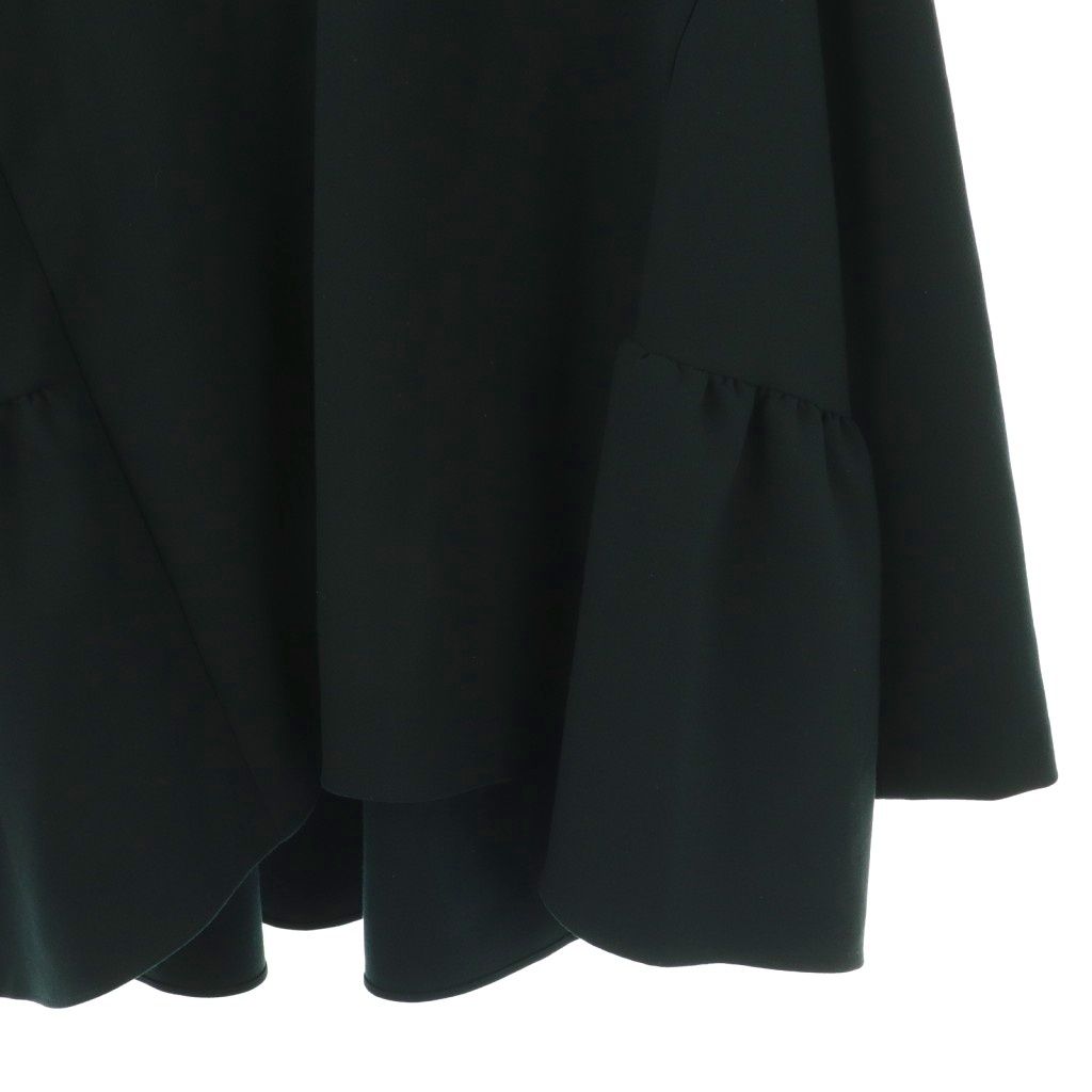 ヨーコチャン YOKO CHAN 23年 フェイクパールバックティアードブラウス