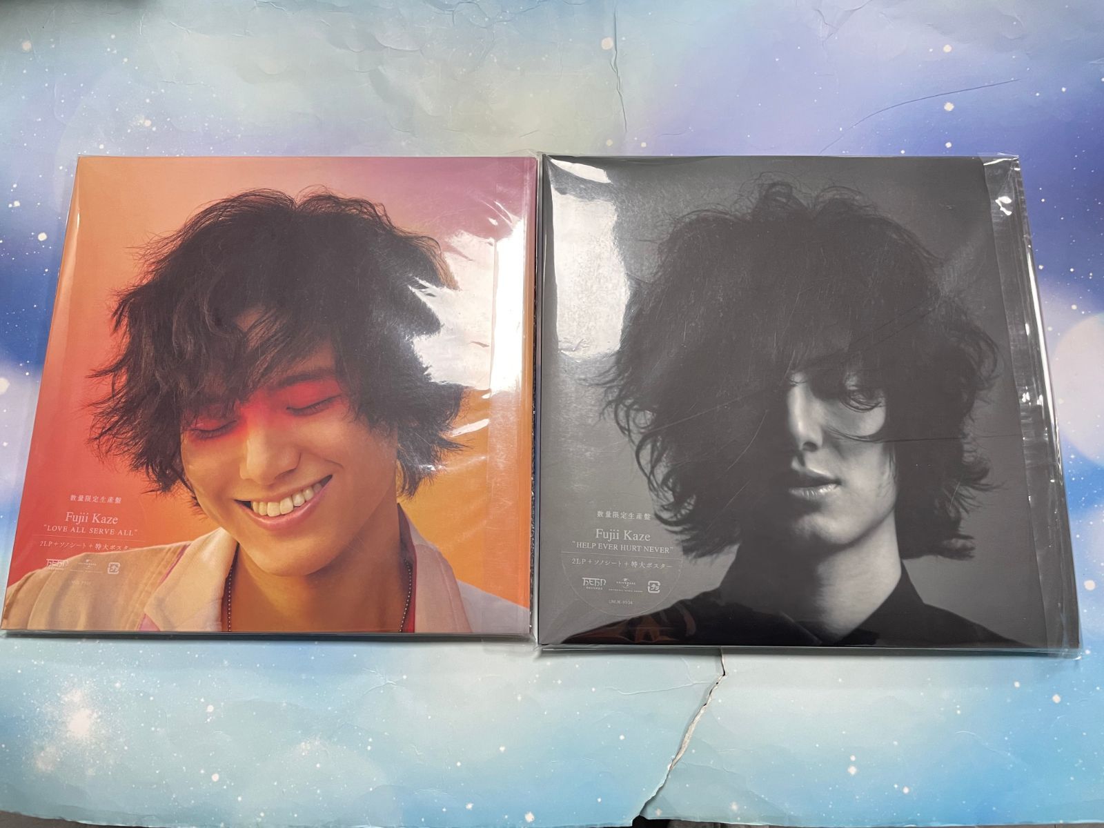 藤井風 アルバム LASA HEHN アナログレコード　2種セット ソノシート付 藤井風 アルバム LASA HEHN アナログレコード 2種セット ソノシート付