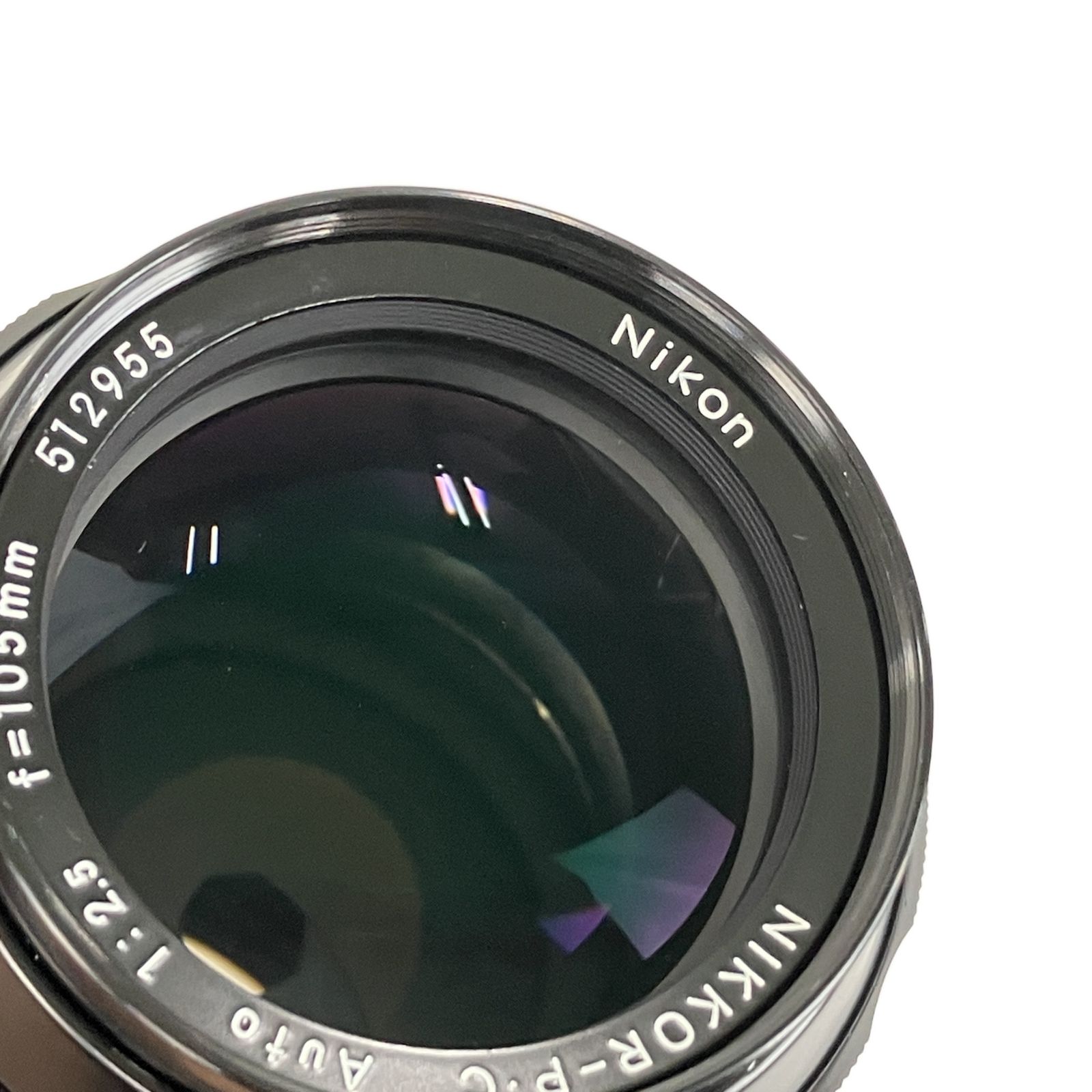 Nikon NIKKOR-P・C Auto 105mm F2.5 中望遠 単焦点レンズ Fマウント