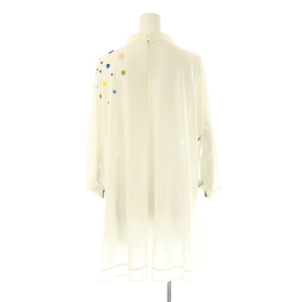 トクコプルミエヴォル TOKUKO 1er VOL 魚プリント チュール チュニック