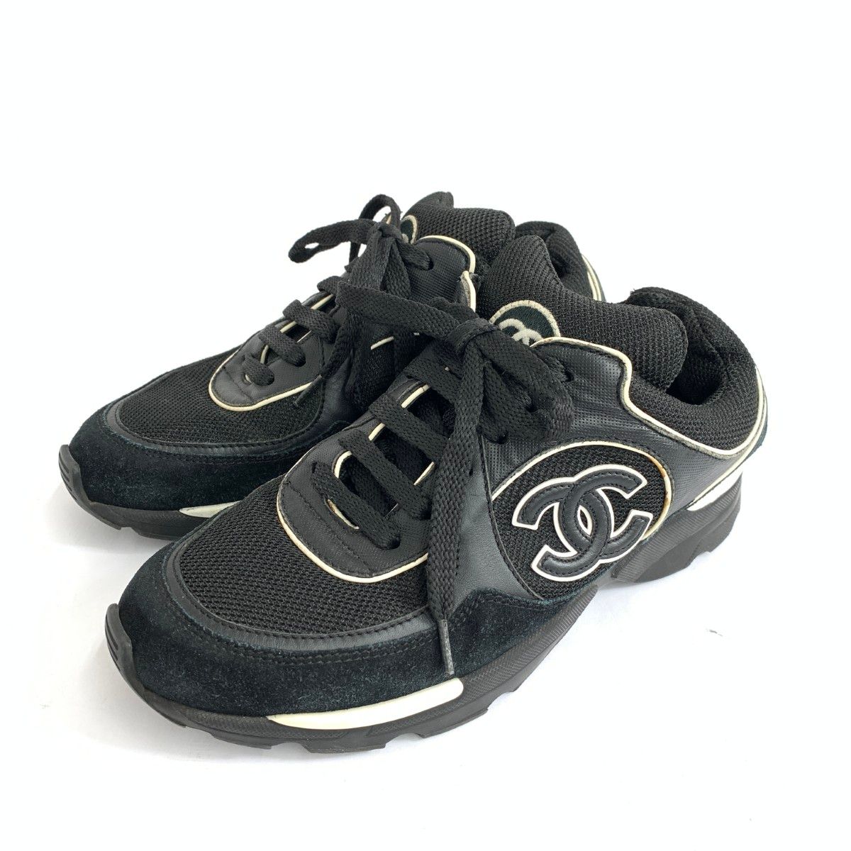 CHANEL シャネル スニーカー 表記サイズ:36 ココマーク/キャンバス