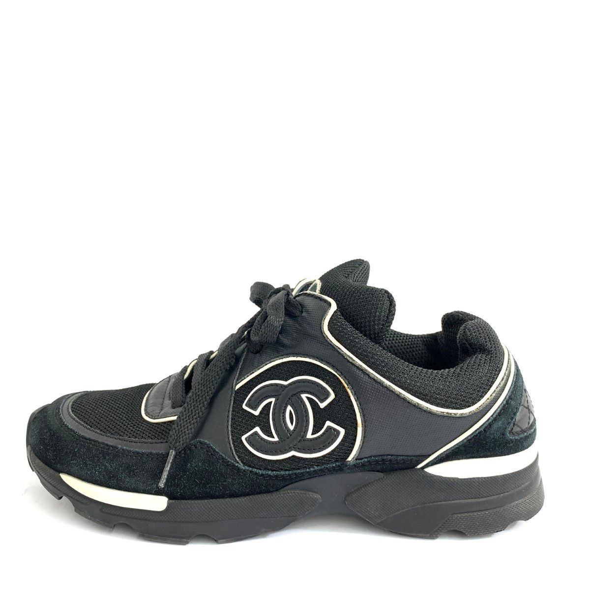 CHANEL シャネル スニーカー 表記サイズ:36 ココマーク/キャンバス