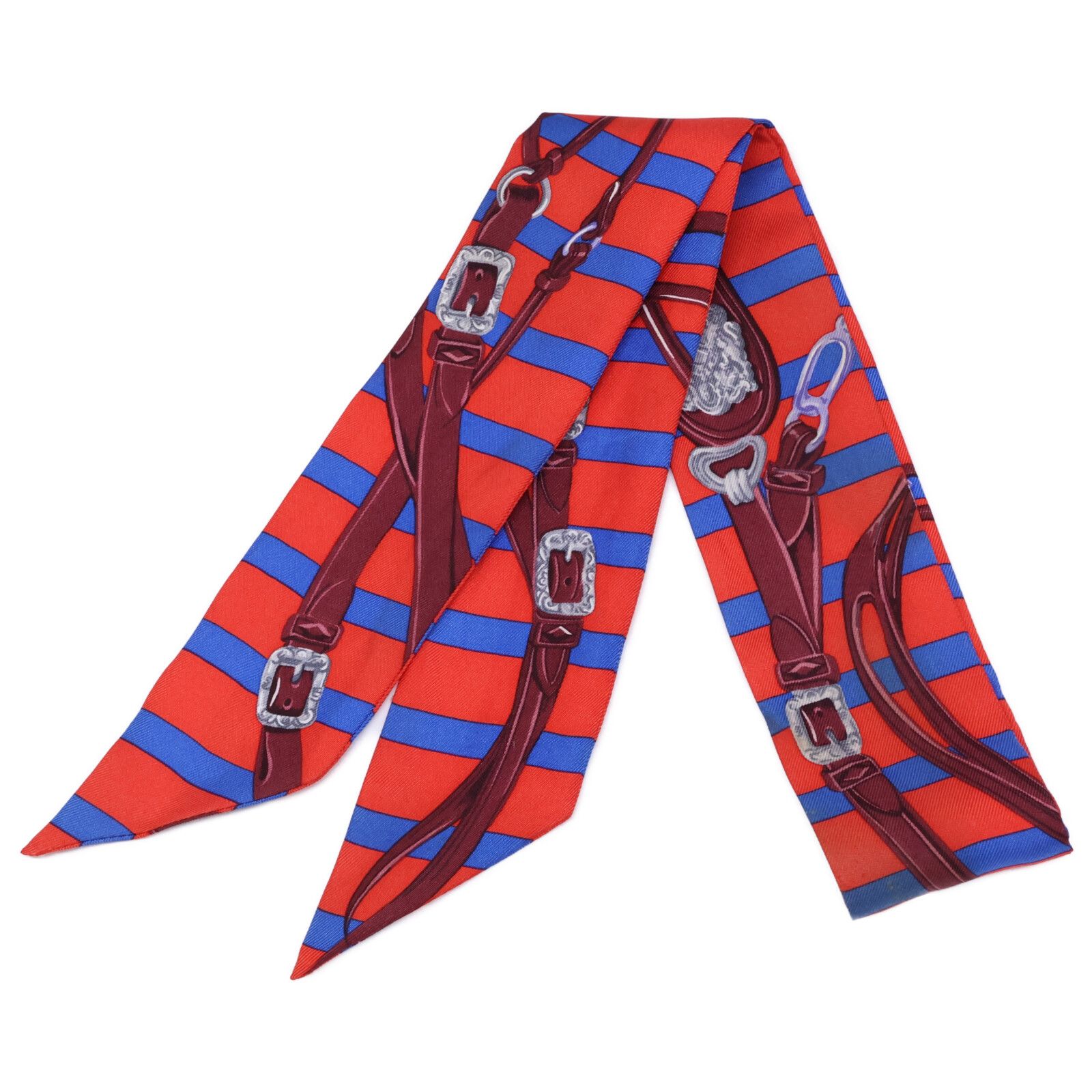 HERMES エルメス BRIDES de GALA 式典用馬勒 シルク ツイリー - メルカリ