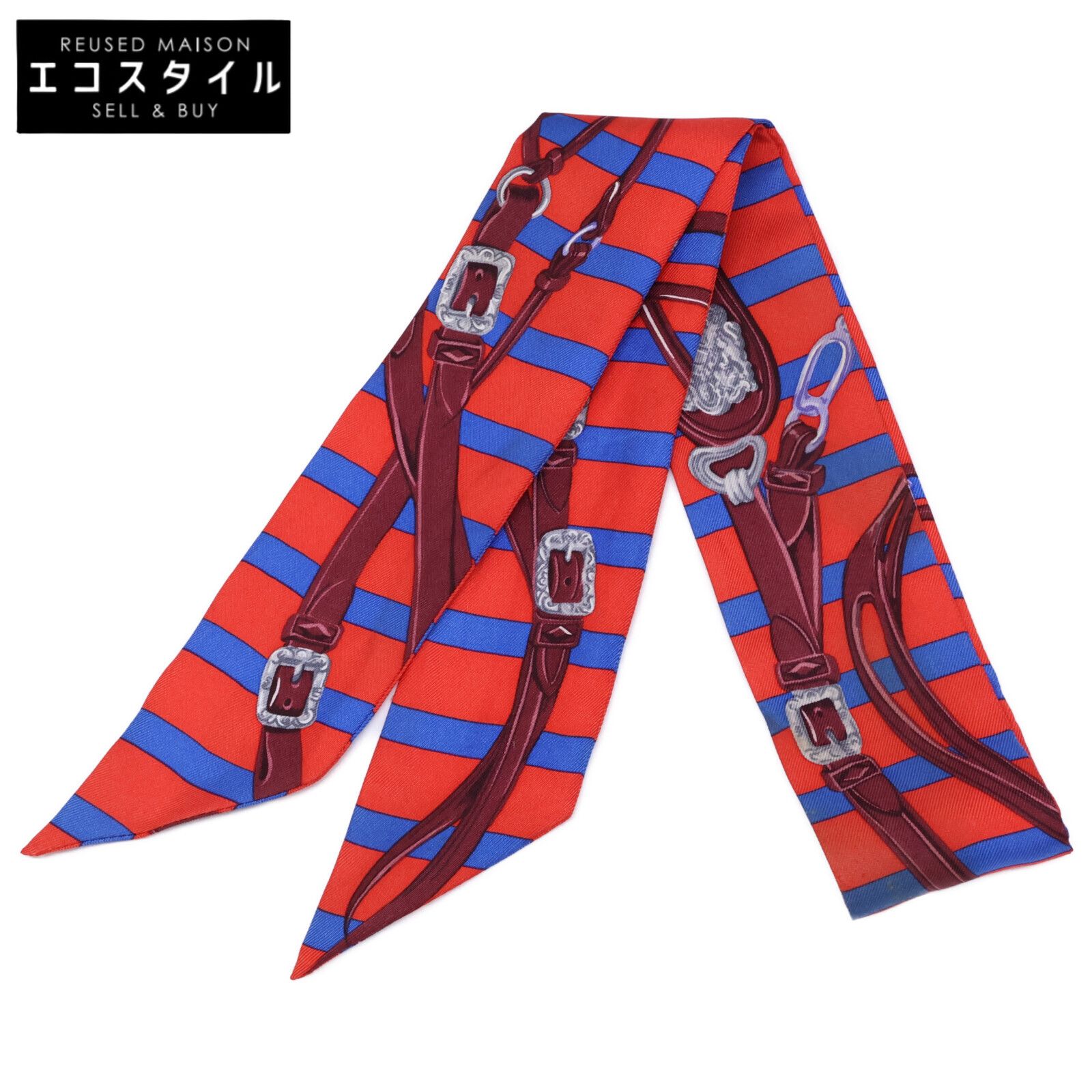 HERMES エルメス BRIDES de GALA 式典用馬勒 シルク ツイリー - メルカリ