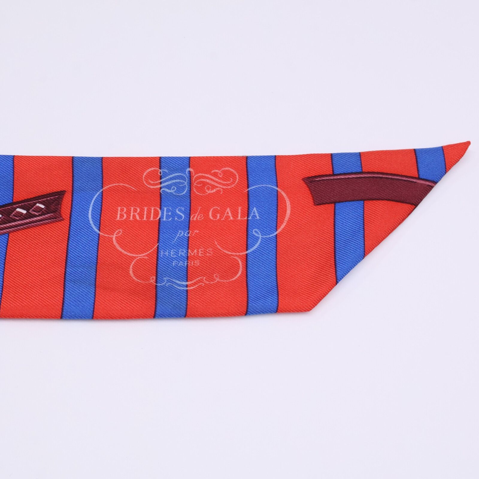 HERMES エルメス BRIDES de GALA 式典用馬勒 シルク ツイリー - メルカリ