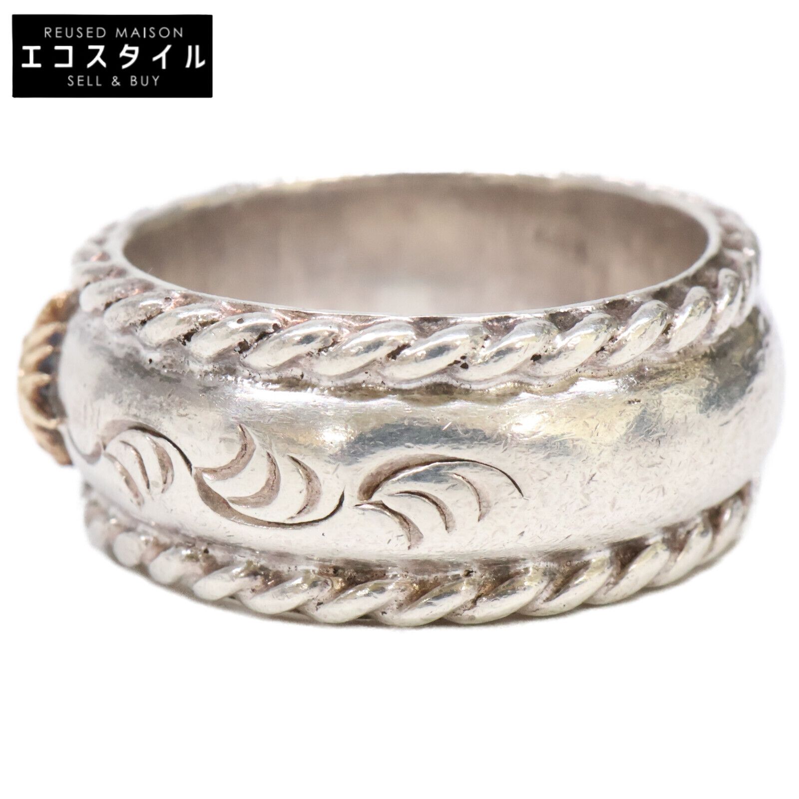 ARIZONA FREEDOM アリゾナフリーダム R-45b SILVER K18 中太陽神 唐草