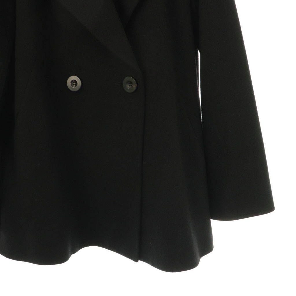 アルチザン ARTISAN カシミヤ コート ダブル ブラック /ES □OS - メルカリ