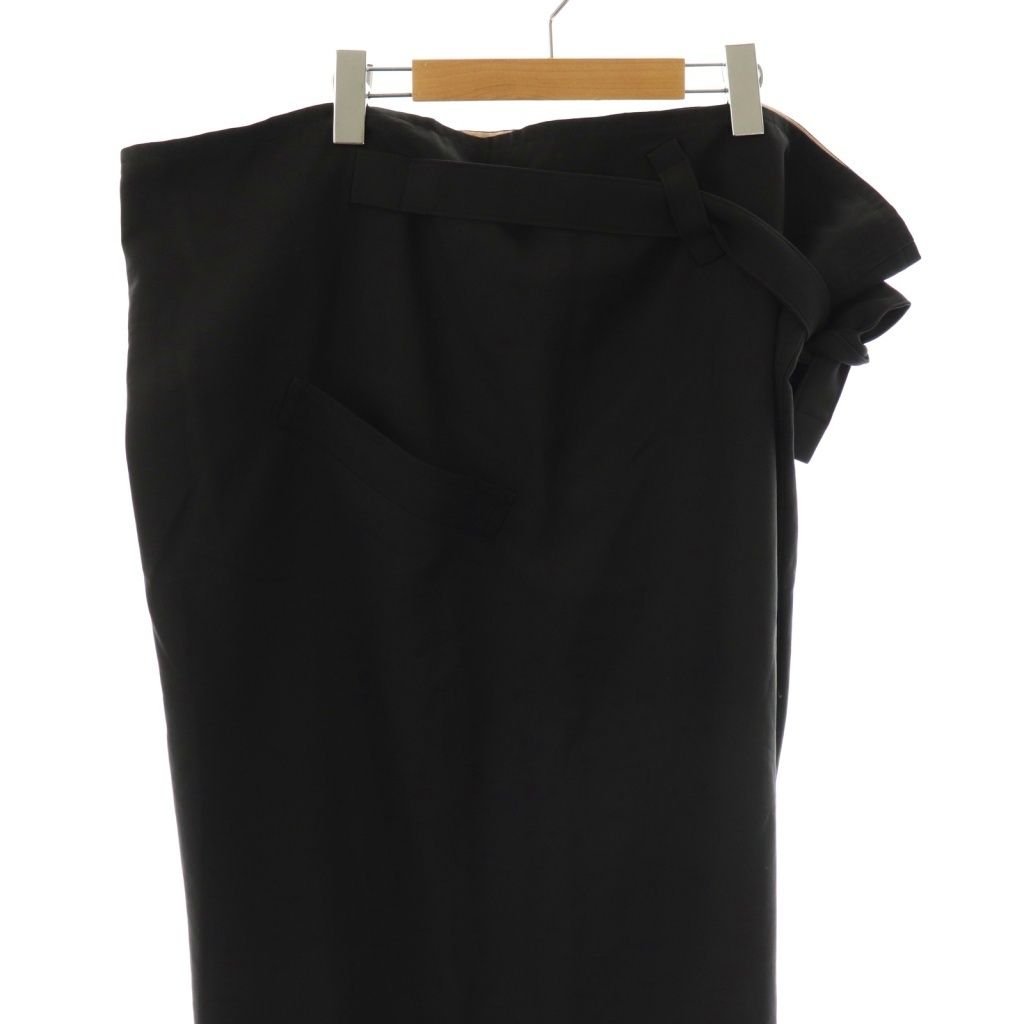 Y's ワイズ　ヨウジヤマモト　変形スカート　ブラック　3サイズ ワイズ Y's ヨウジヤマモト 巻きスカート 3 ブラック /DO □OS - メルカリ