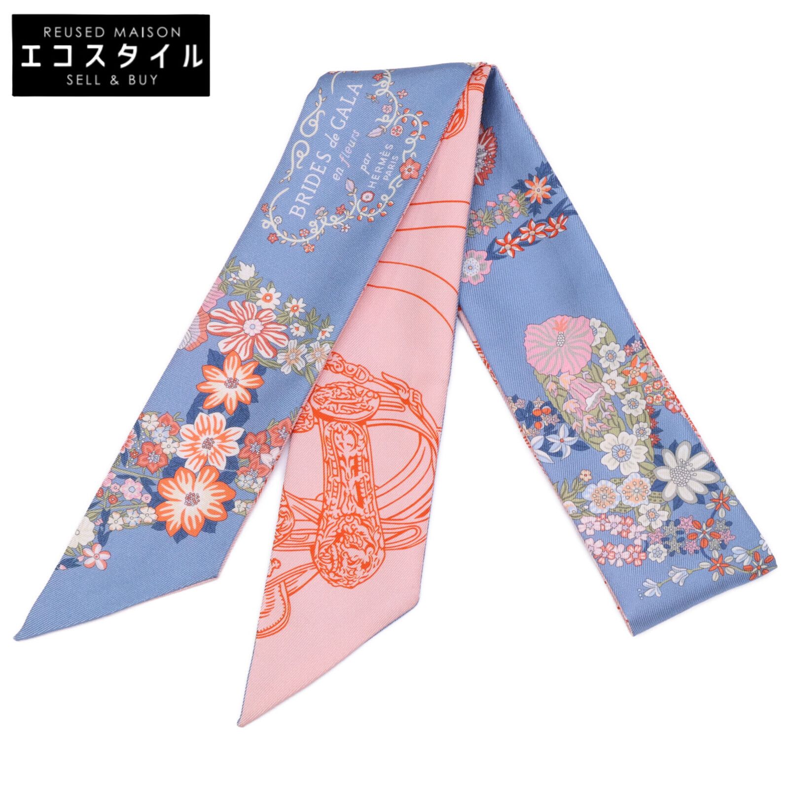 HERMES エルメス 【美品】25SS BRIDES de GALA en fleurs ブリッド