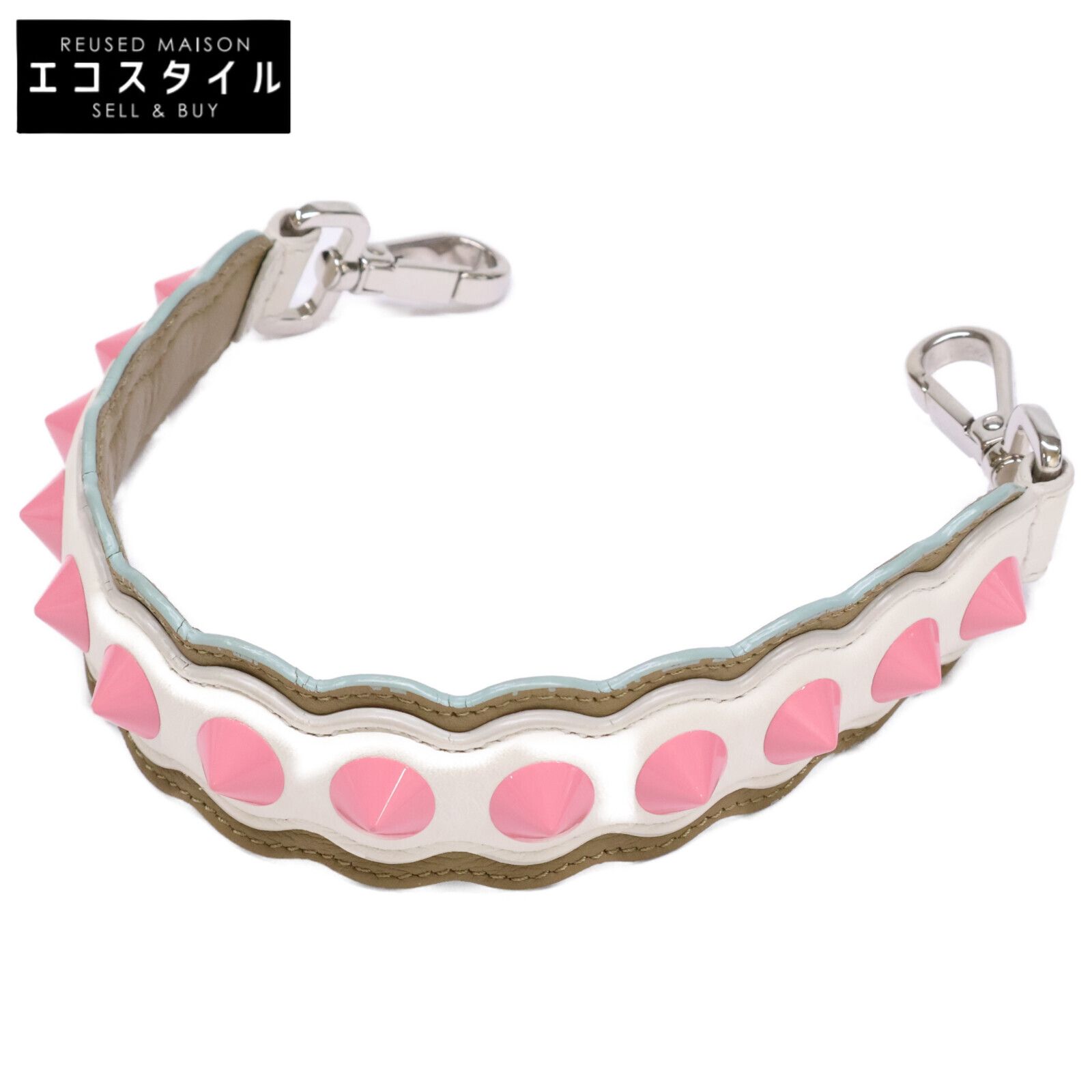 FENDI フェンディ 【美品】ストラップユー ミニ スパイク ハンドル